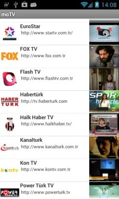 moTV android App screenshot 3